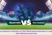 New Zealand vs Australia