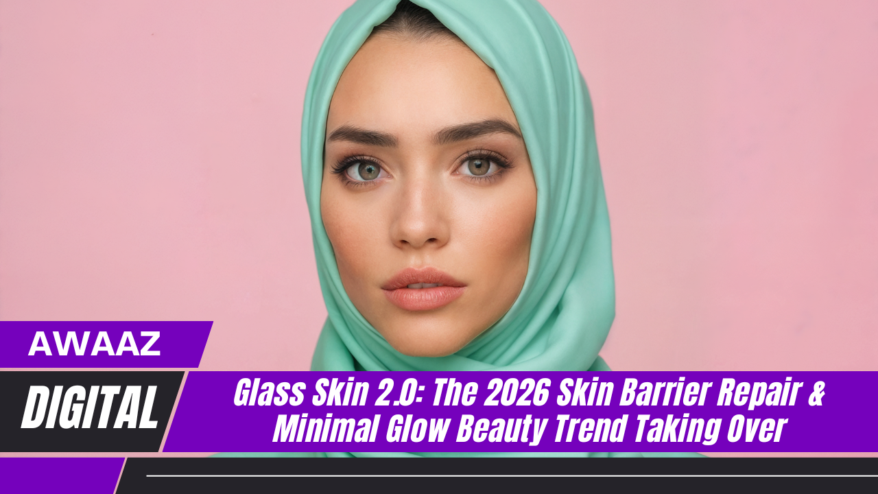 Glass Skin 2.0 skin barrier repair trend 2026